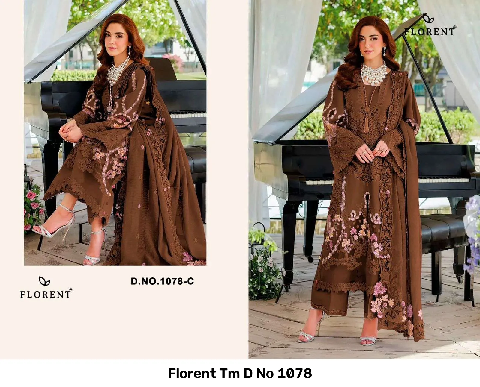 Florent Tm D No 1078 — Wholesale Pakistani Suits, Florent Tm wholesale from Surat — Photo 6