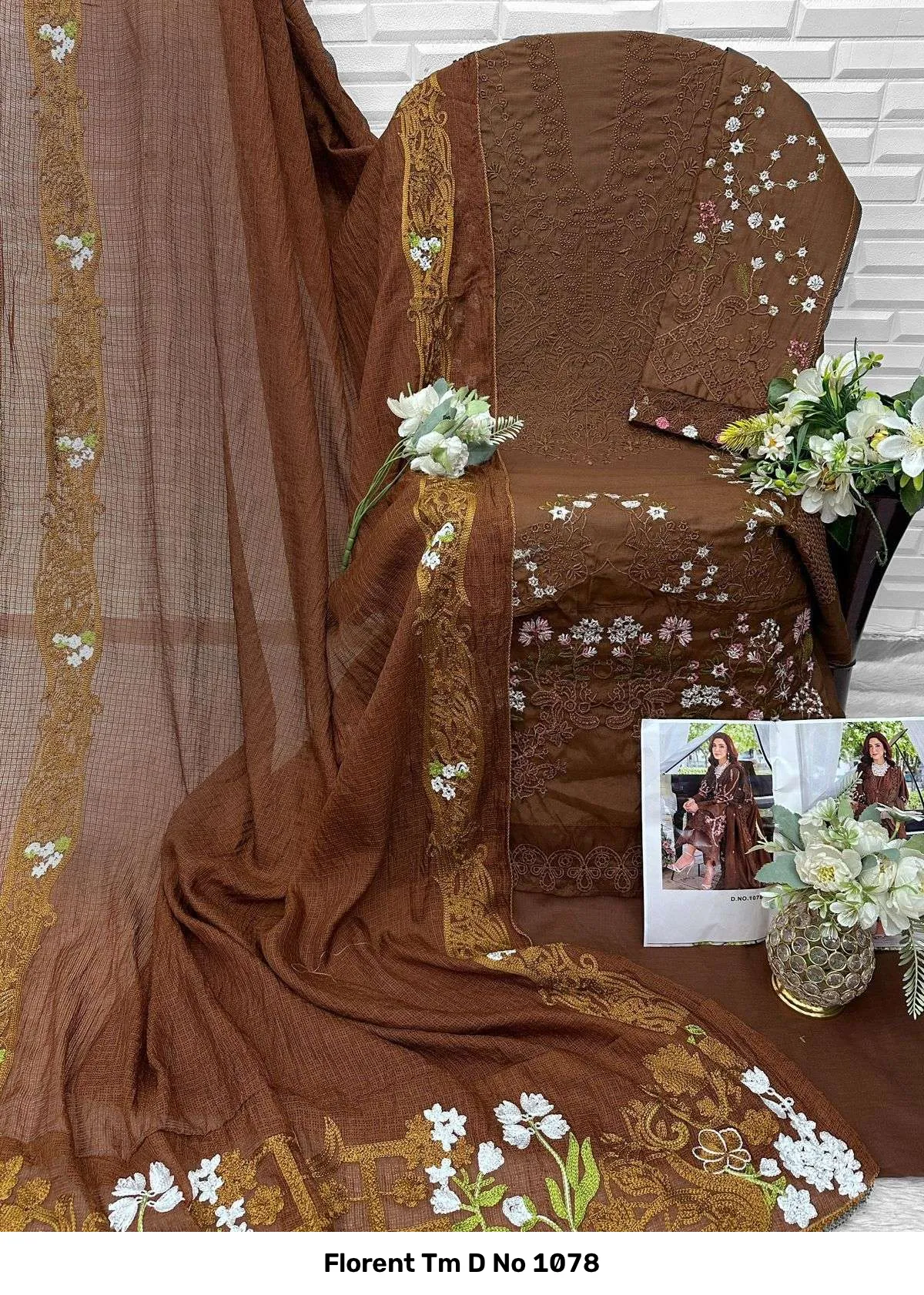 Florent Tm D No 1078 — Wholesale Pakistani Suits, Florent Tm wholesale from Surat — Photo 7