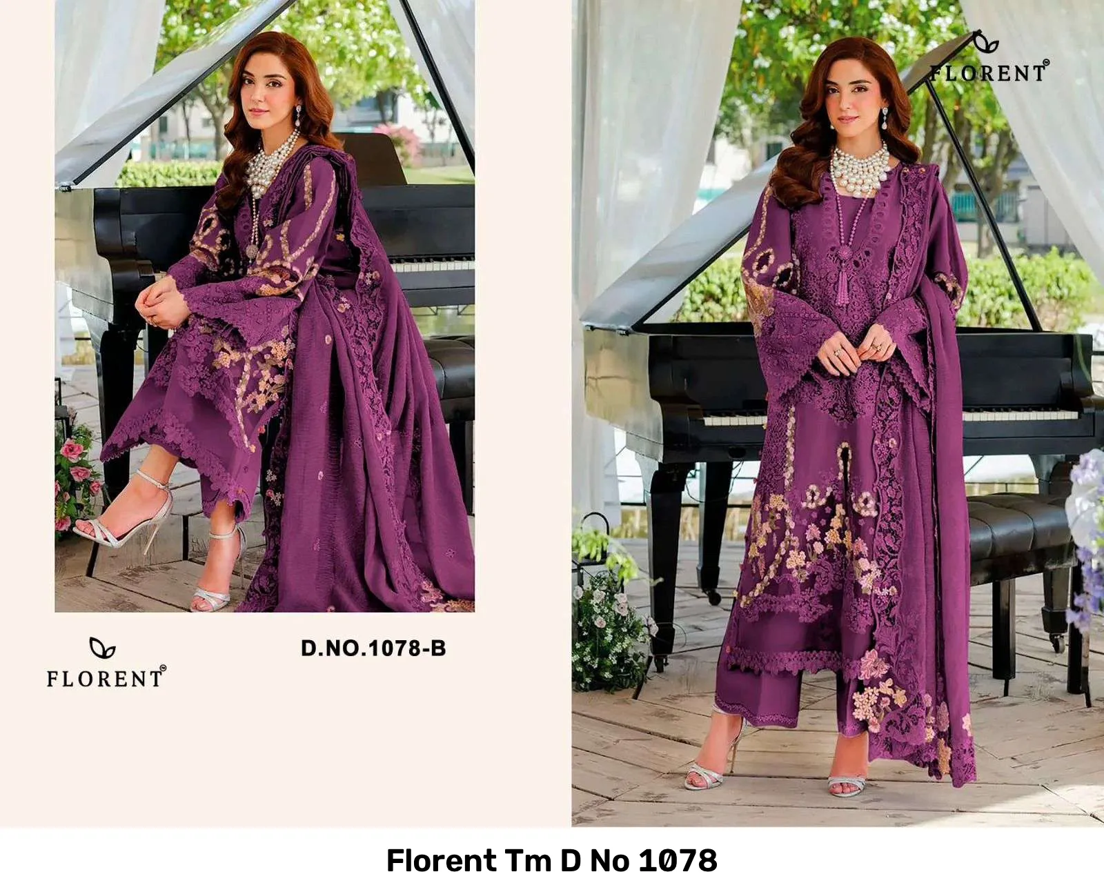 Florent Tm D No 1078 — Wholesale Pakistani Suits, Florent Tm wholesale from Surat — Photo 8