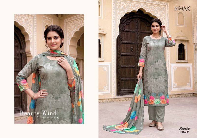 Ossm Style 1655 Mul Chanderi Beads Work Kurti With Bottom Dupatta Set — Wholesale Dress Material, Glossy wholesale from Surat — Photo 2