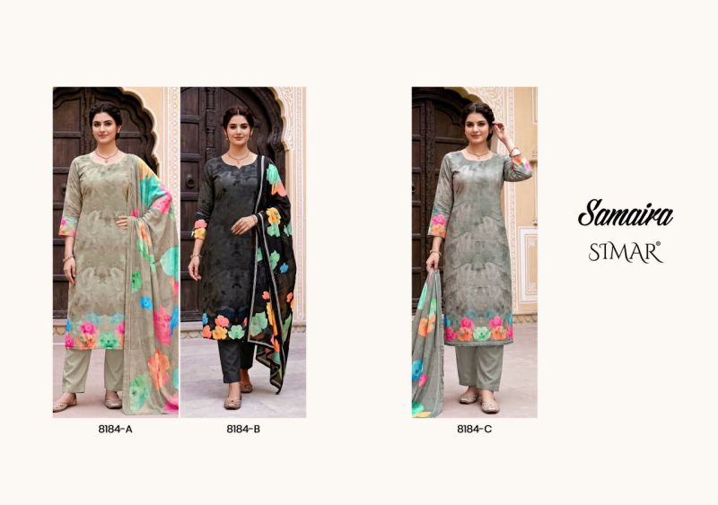 Ossm Style 1655 Mul Chanderi Beads Work Kurti With Bottom Dupatta Set — Wholesale Dress Material, Glossy wholesale from Surat — Photo 5