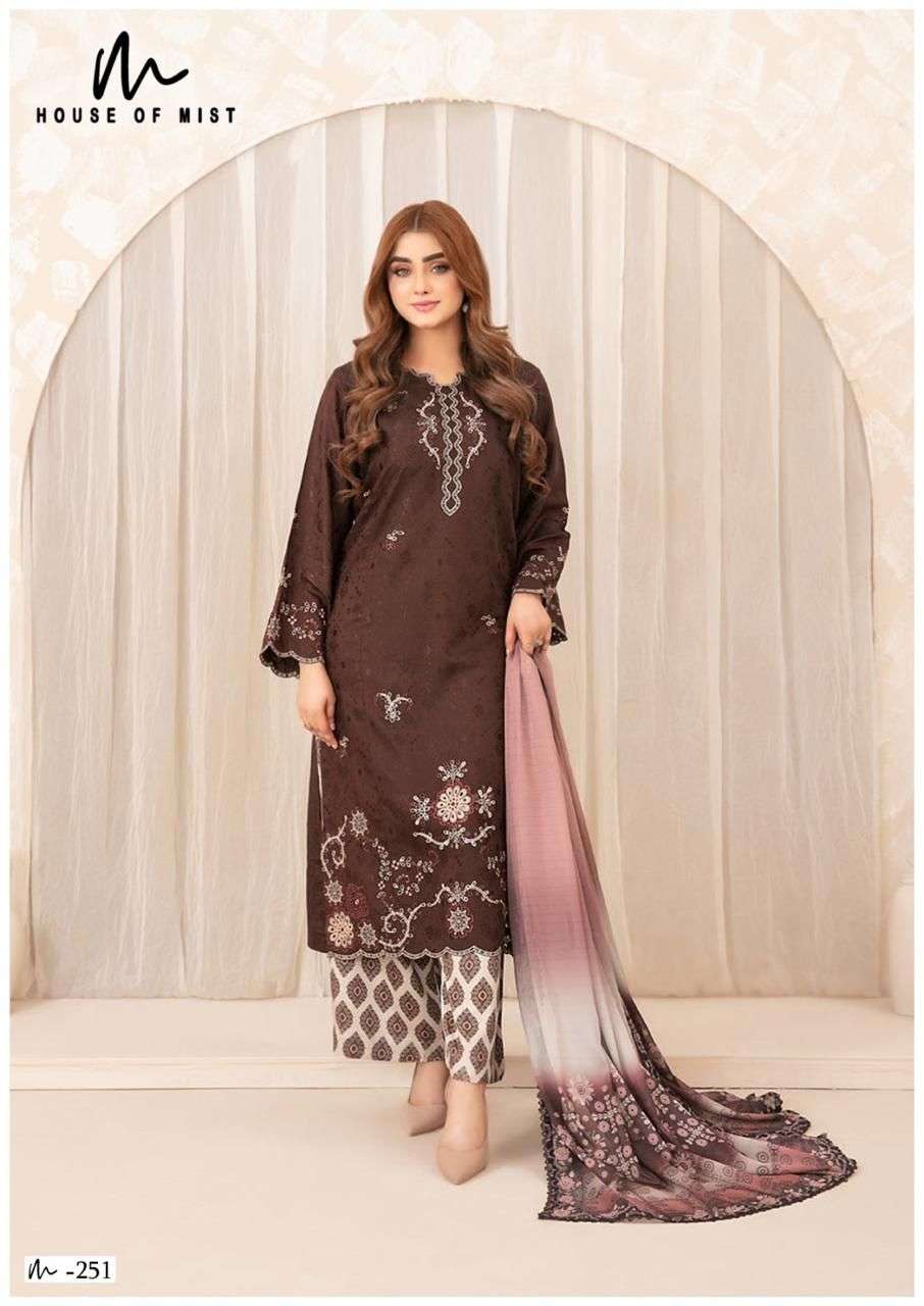 House Of Mist Ghazal Cotton Collection Vol 26 Cotton Digital Print Salwar Suit — Wholesale Dress Material, Bandhani Palace wholesale from Surat — Photo 4