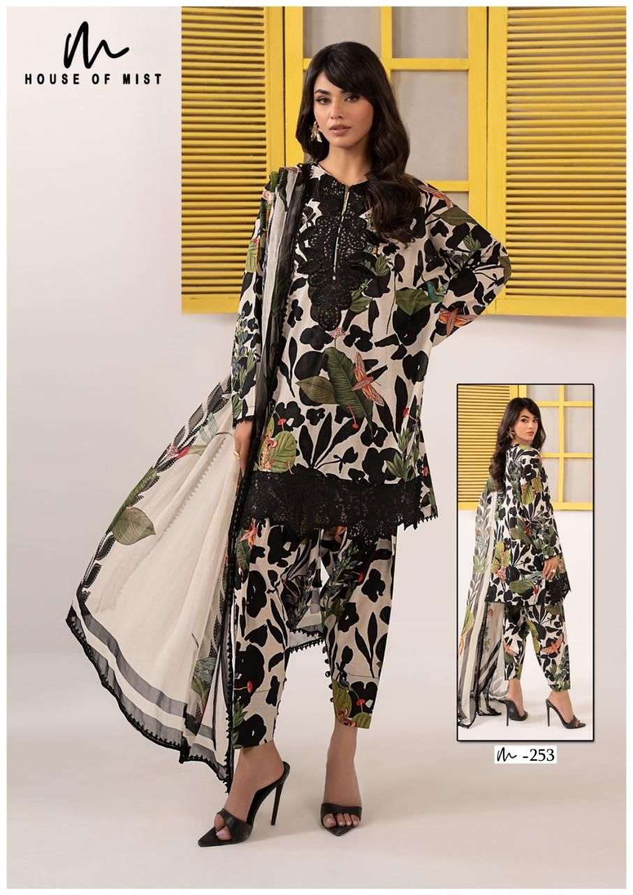 House Of Mist Ghazal Cotton Collection Vol 26 Cotton Digital Print Salwar Suit — Wholesale Dress Material, Bandhani Palace wholesale from Surat — Photo 6