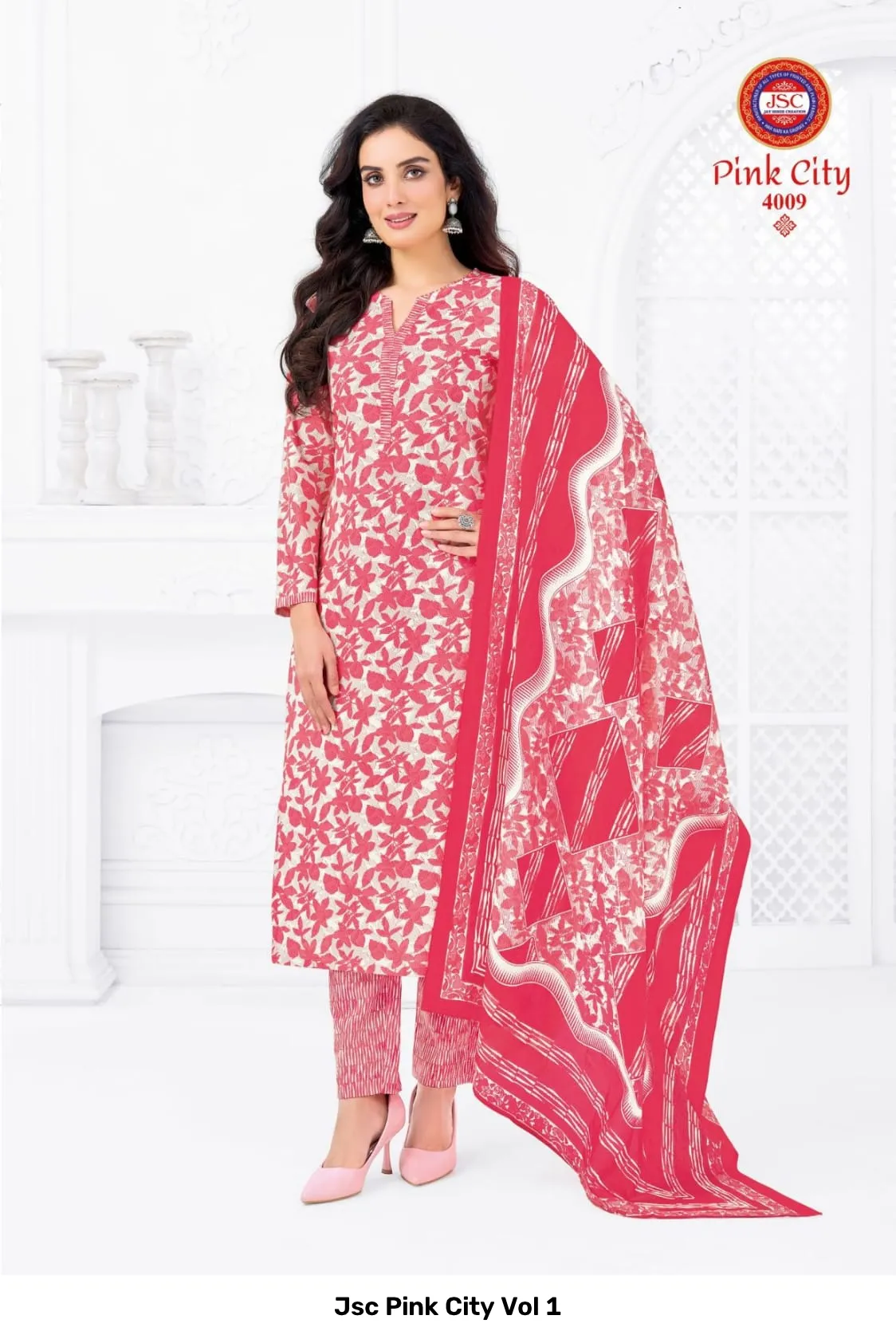 Jsc Pink City Vol 1 — Wholesale Dress Material, Jsc wholesale from Surat — Photo 10