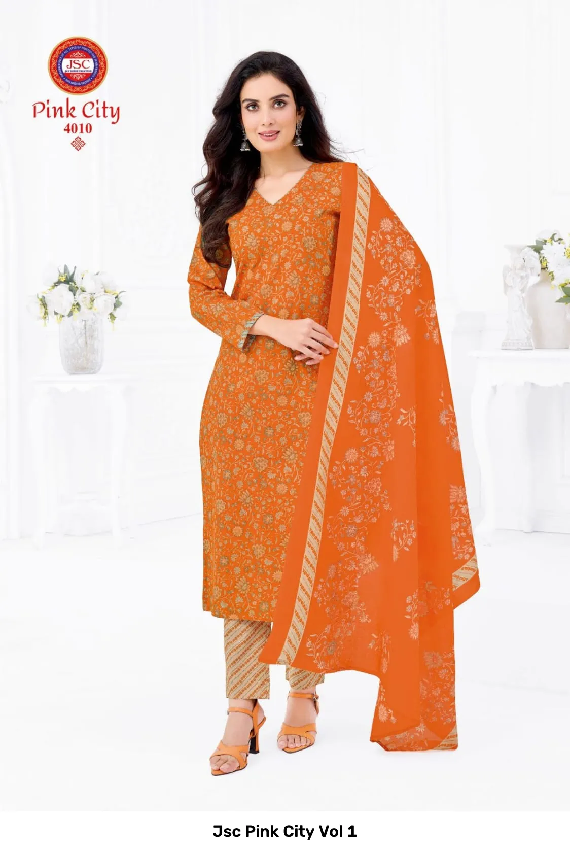 Jsc Pink City Vol 1 — Wholesale Dress Material, Jsc wholesale from Surat — Photo 11