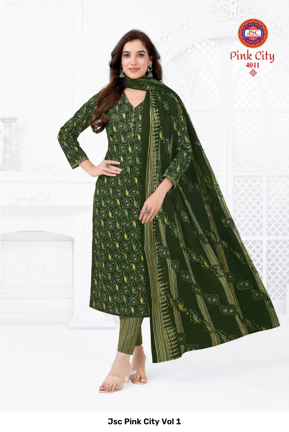 Jsc Pink City Vol 1 — Wholesale Dress Material, Jsc wholesale from Surat — Photo 12