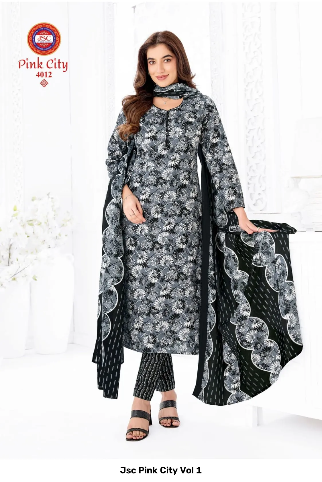 Jsc Pink City Vol 1 — Wholesale Dress Material, Jsc wholesale from Surat — Photo 13