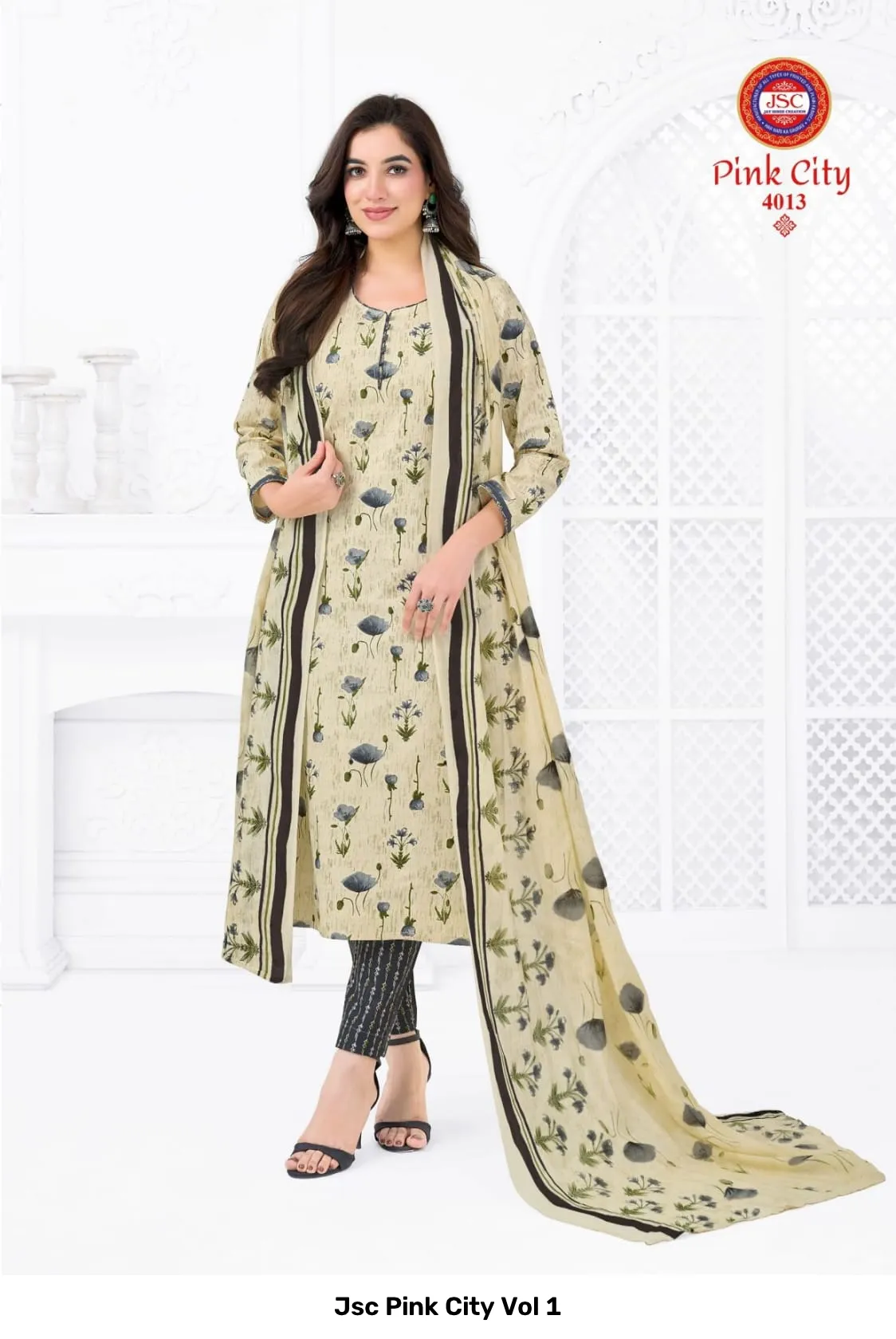 Jsc Pink City Vol 1 — Wholesale Dress Material, Jsc wholesale from Surat — Photo 14