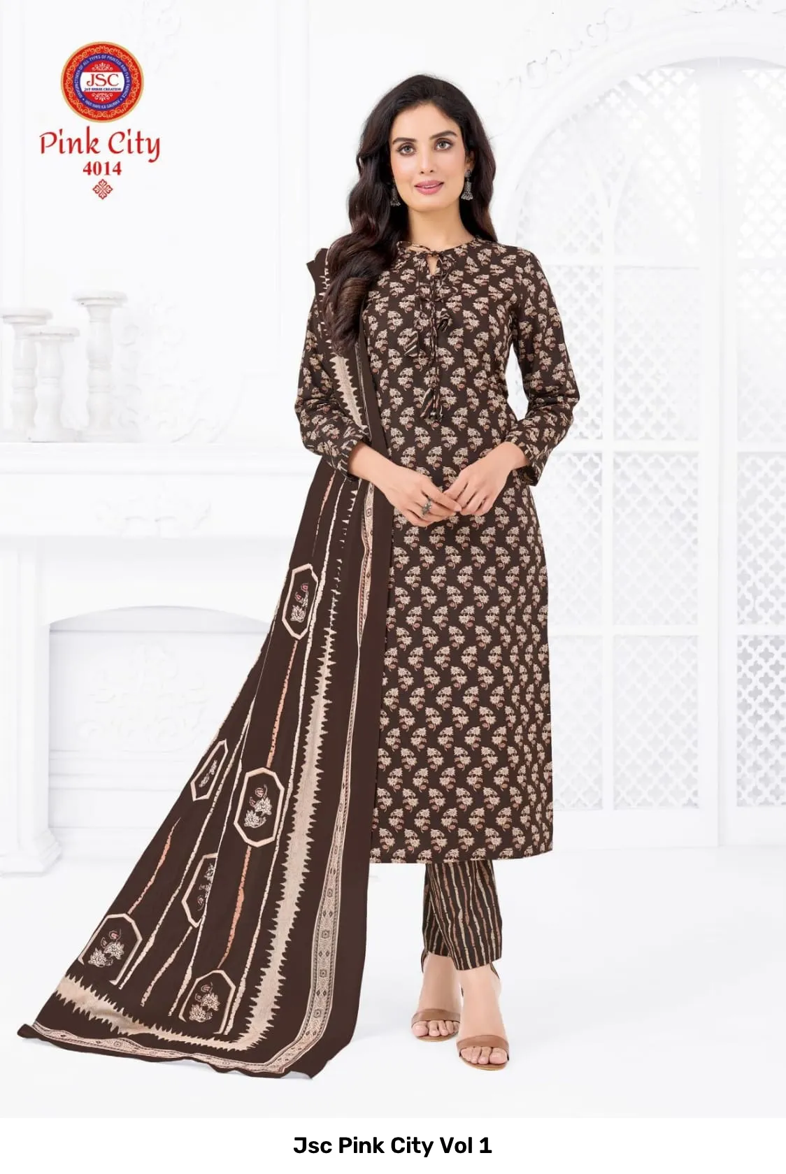 Jsc Pink City Vol 1 — Wholesale Dress Material, Jsc wholesale from Surat — Photo 15