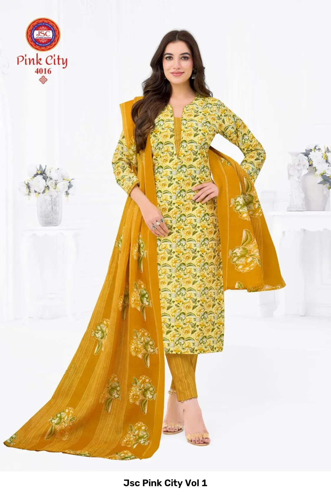 Jsc Pink City Vol 1 — Wholesale Dress Material, Jsc wholesale from Surat — Photo 17