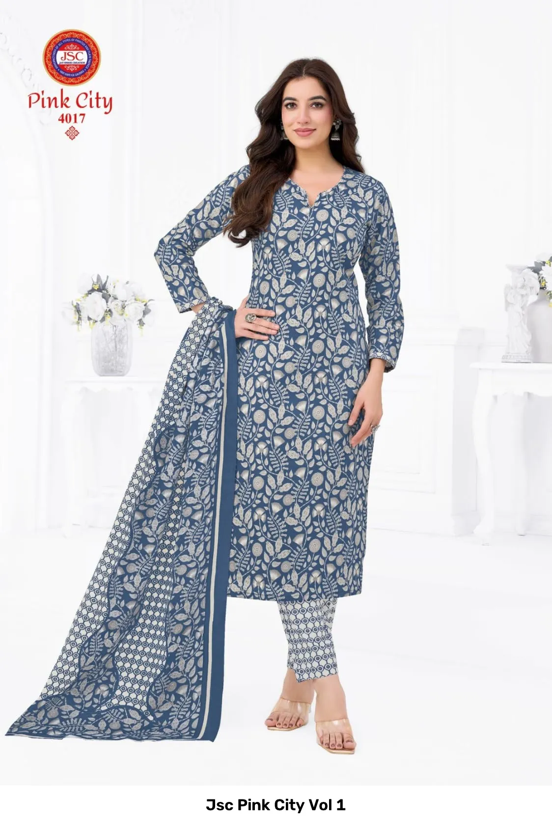 Jsc Pink City Vol 1 — Wholesale Dress Material, Jsc wholesale from Surat — Photo 18