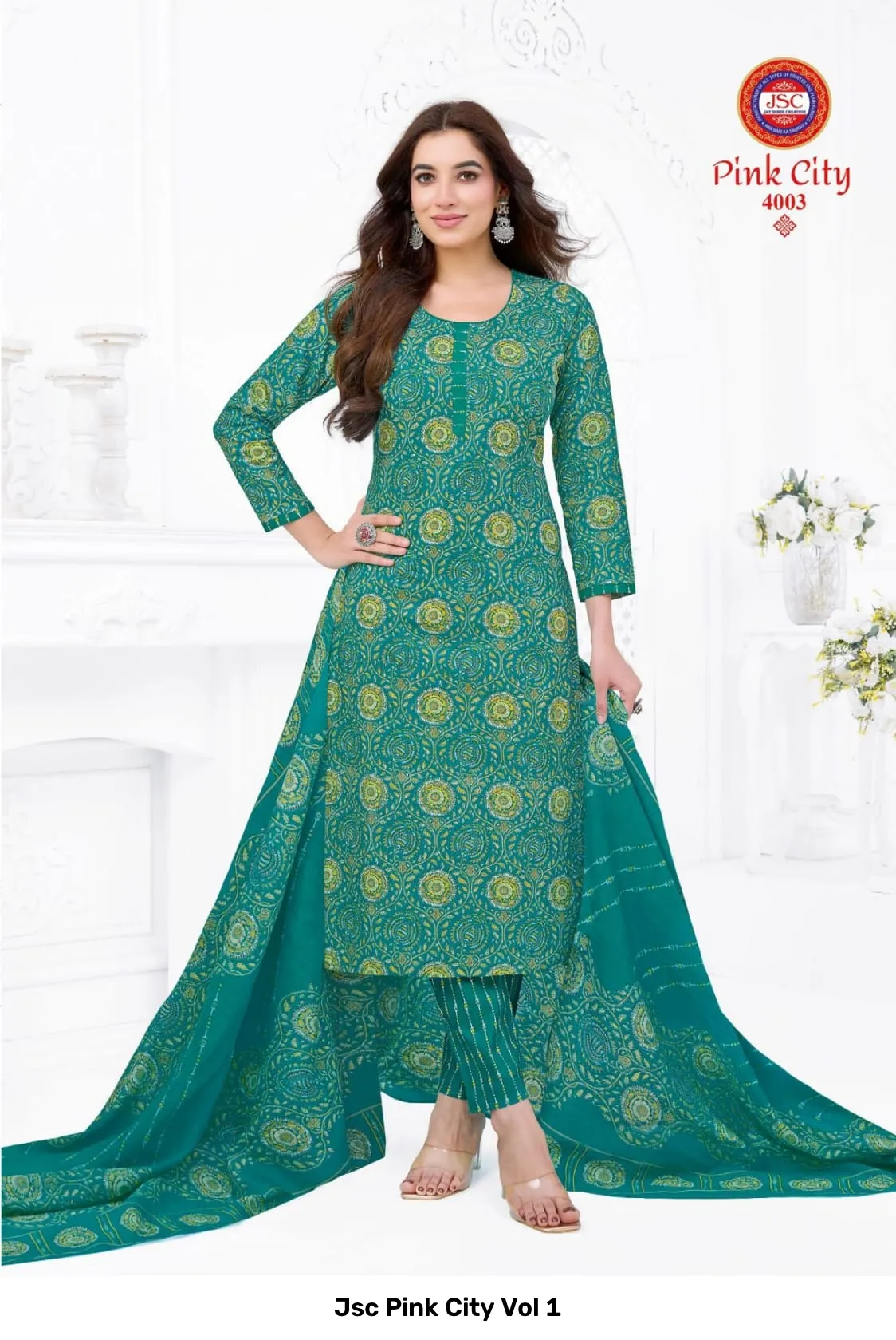 Jsc Pink City Vol 1 — Wholesale Dress Material, Jsc wholesale from Surat — Photo 4