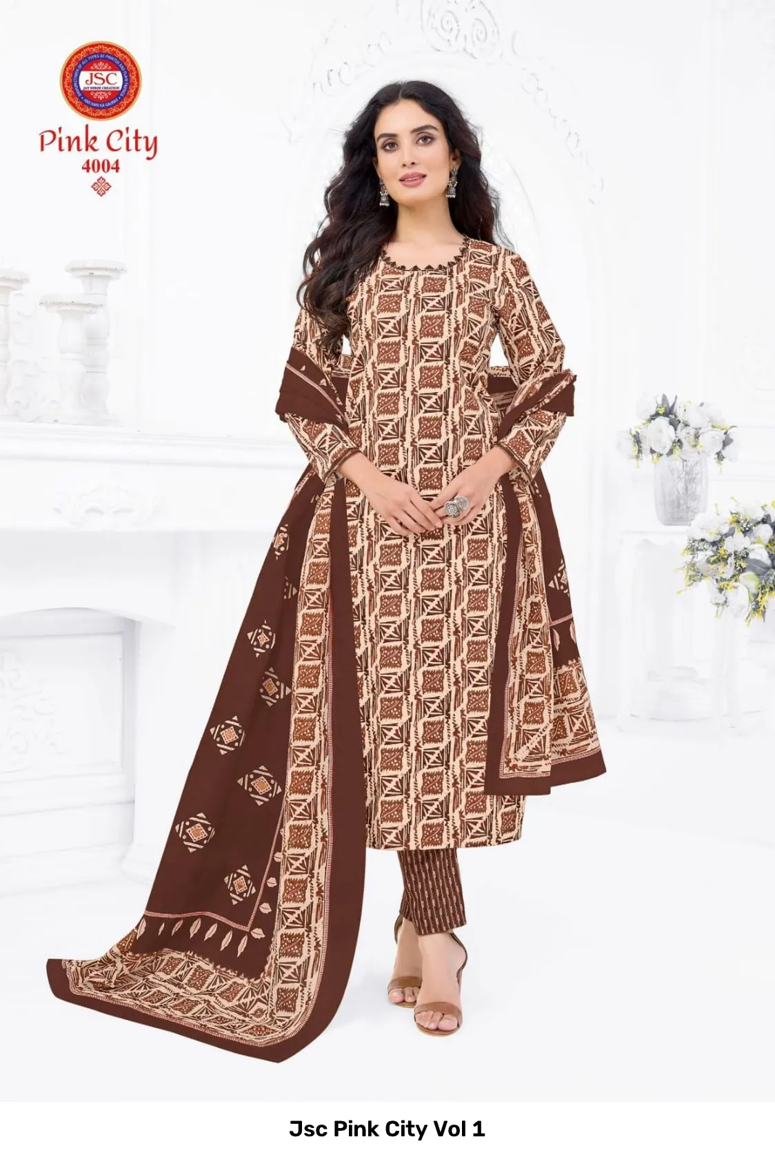 Jsc Pink City Vol 1 — Wholesale Dress Material, Jsc wholesale from Surat — Photo 5