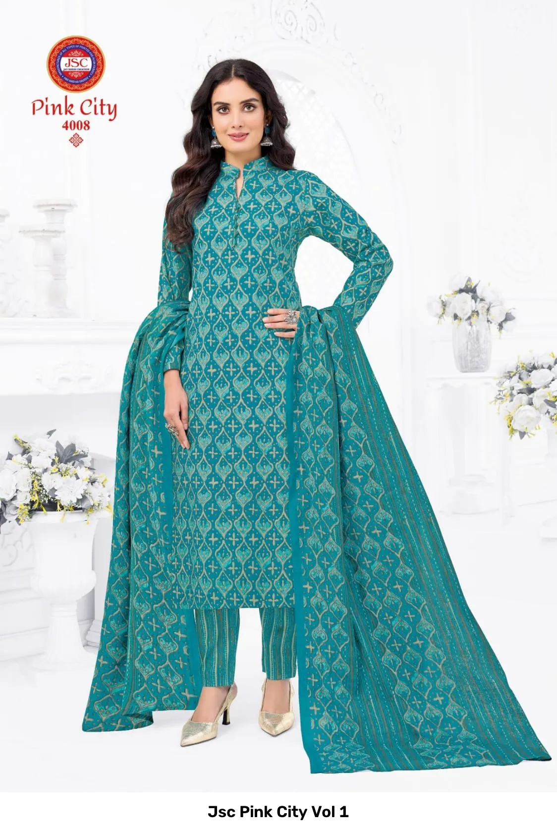 Jsc Pink City Vol 1 — Wholesale Dress Material, Jsc wholesale from Surat — Photo 9
