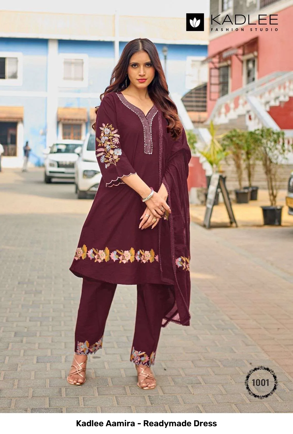 Kadlee Aamira - Readymade Dress — Wholesale Readymade Suit, Kadlee wholesale from Surat — view 2