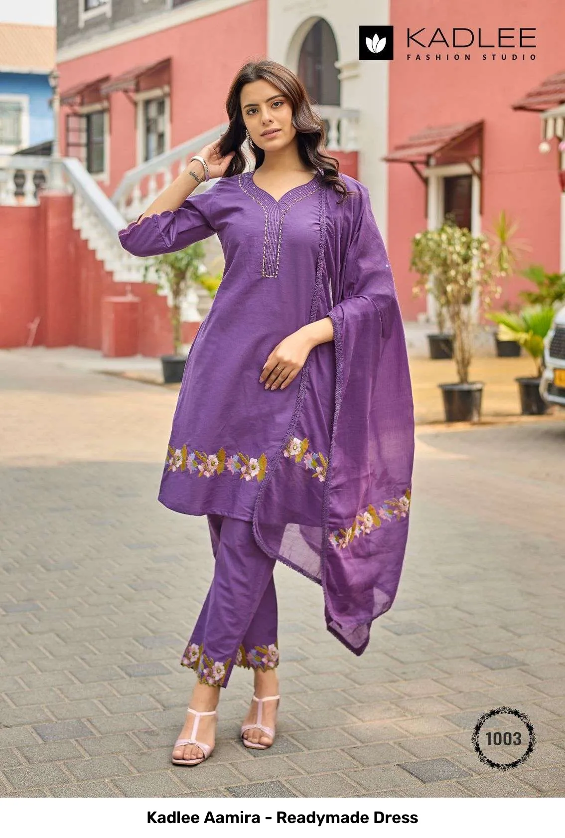 Kadlee Aamira - Readymade Dress — Wholesale Readymade Suit, Kadlee wholesale from Surat — view 4