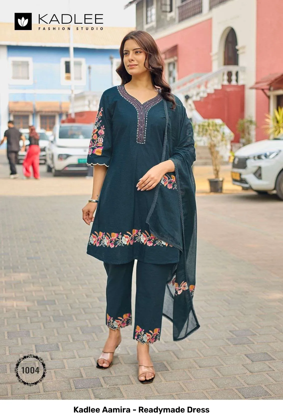 Kadlee Aamira - Readymade Dress — Wholesale Readymade Suit, Kadlee wholesale from Surat — view 5