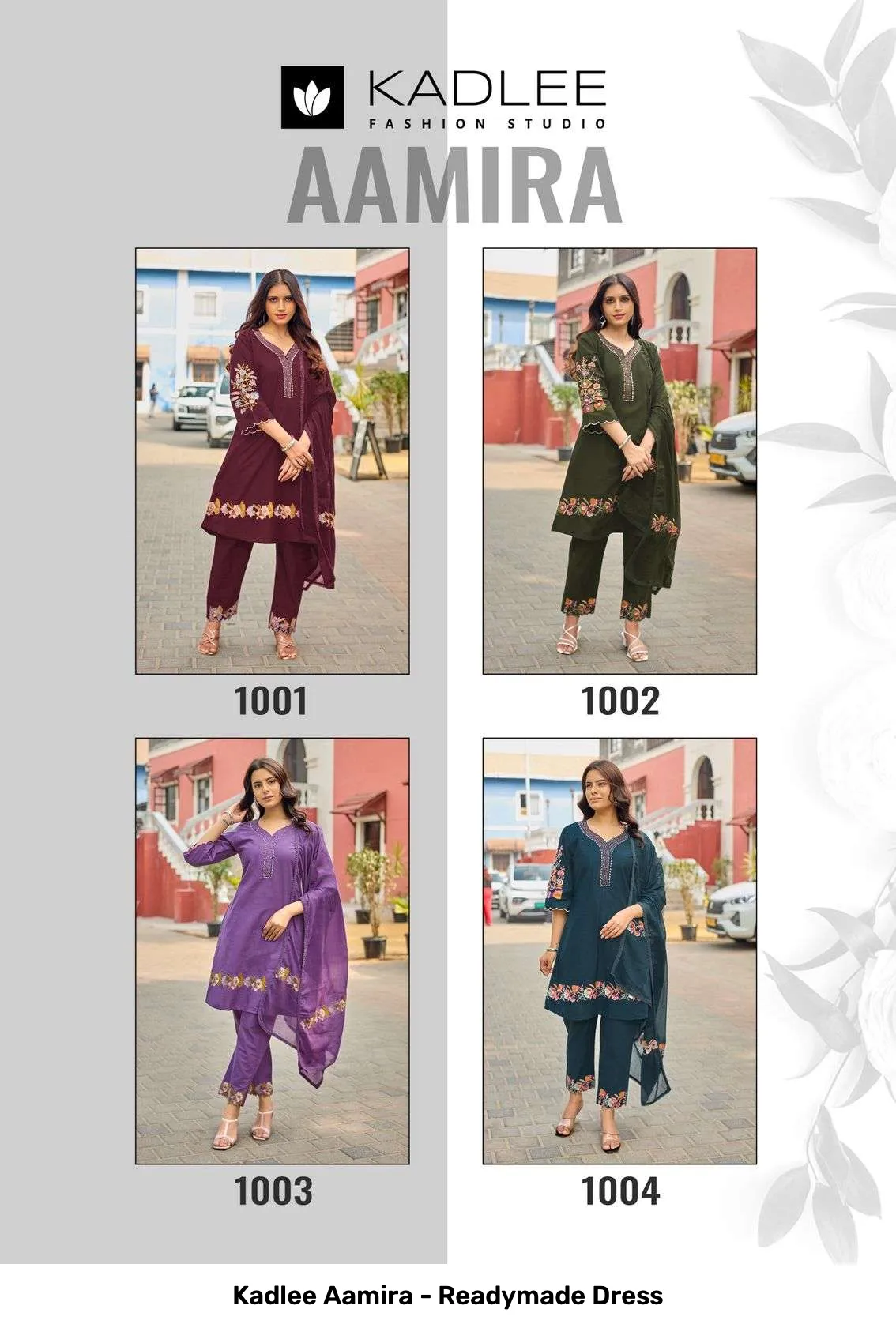 Kadlee Aamira - Readymade Dress — Wholesale Readymade Suit, Kadlee wholesale from Surat — view 6