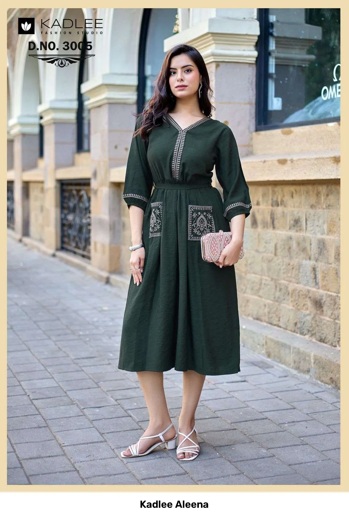 Kadlee Aleena — Wholesale Kurtis, Kadlee wholesale from Surat — Photo 4