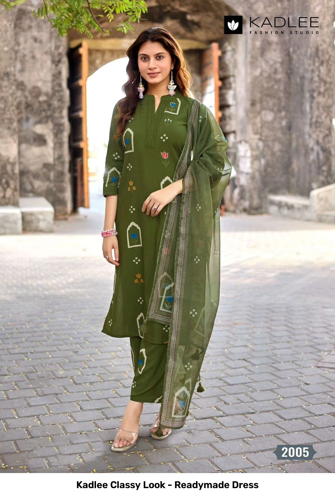 Kadlee Classy Look - Readymade Dress — Wholesale Readymade Suit, Kadlee wholesale from Surat — Photo 2