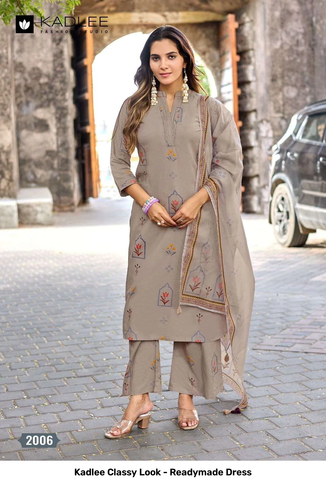Kadlee Classy Look - Readymade Dress — Wholesale Readymade Suit, Kadlee wholesale from Surat — Photo 6