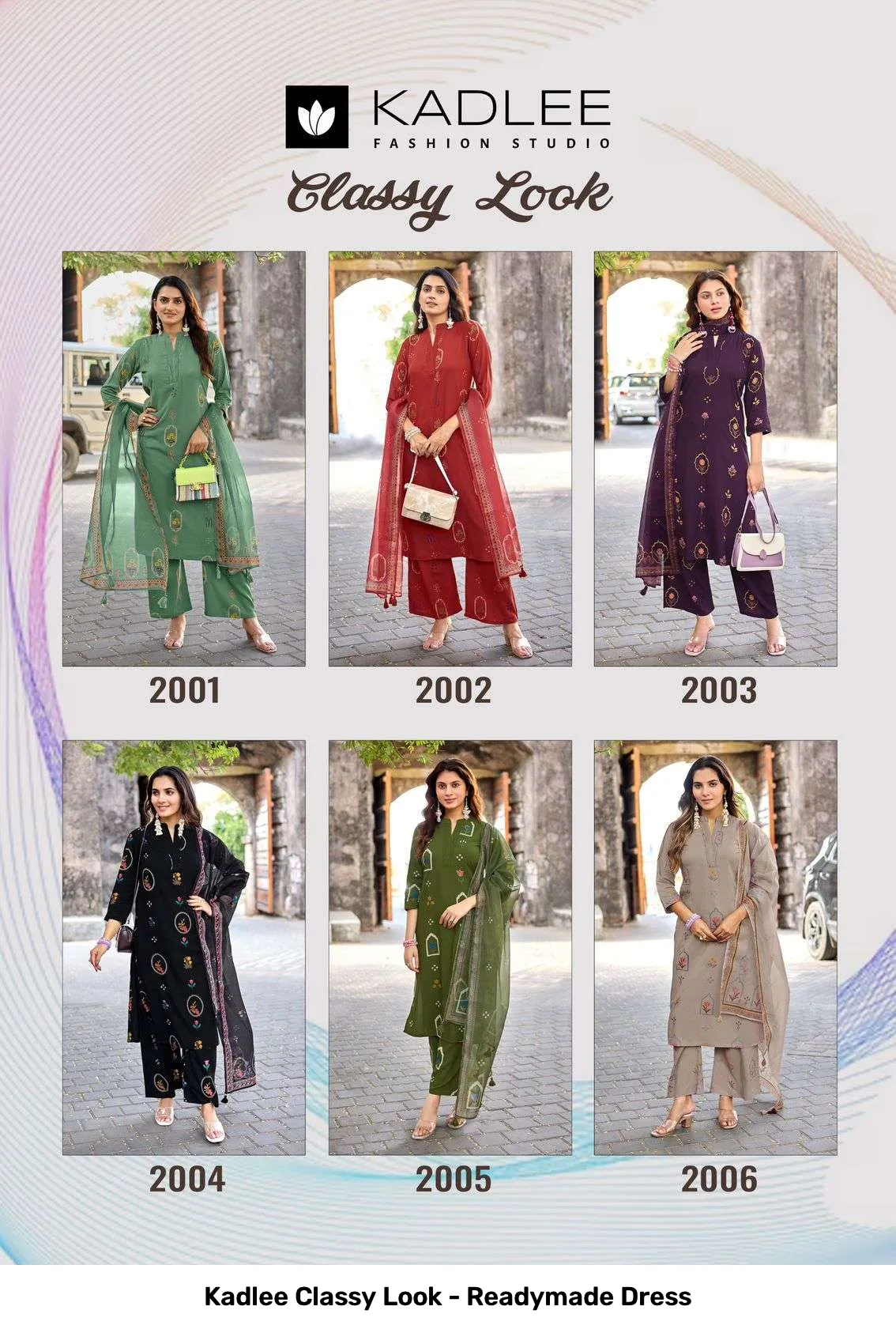 Kadlee Classy Look - Readymade Dress — Wholesale Readymade Suit, Kadlee wholesale from Surat — Photo 8
