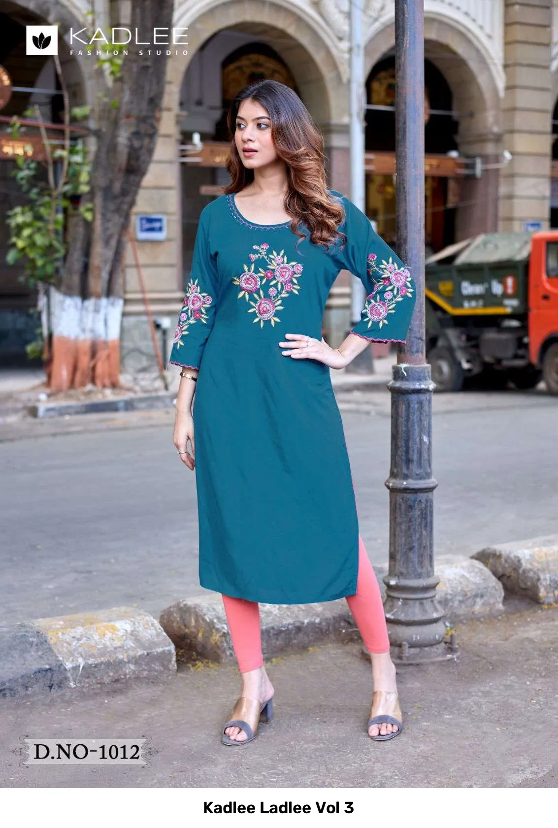 Kadlee Ladlee Vol 3 — Wholesale Kurtis, Kadlee wholesale from Surat — Photo 2