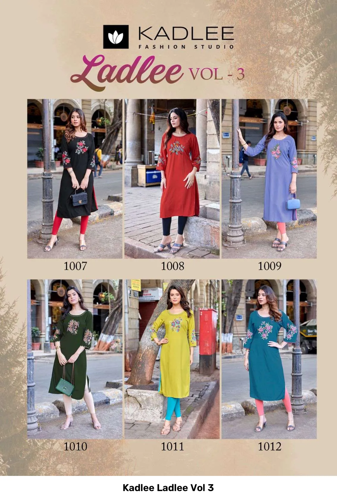 Kadlee Ladlee Vol 3 — Wholesale Kurtis, Kadlee wholesale from Surat — Photo 8