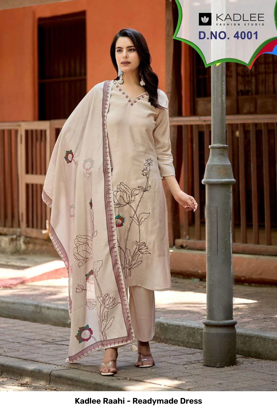 Kadlee Raahi - Readymade Dress — Wholesale Readymade Suit, Kadlee wholesale from Surat — view 3