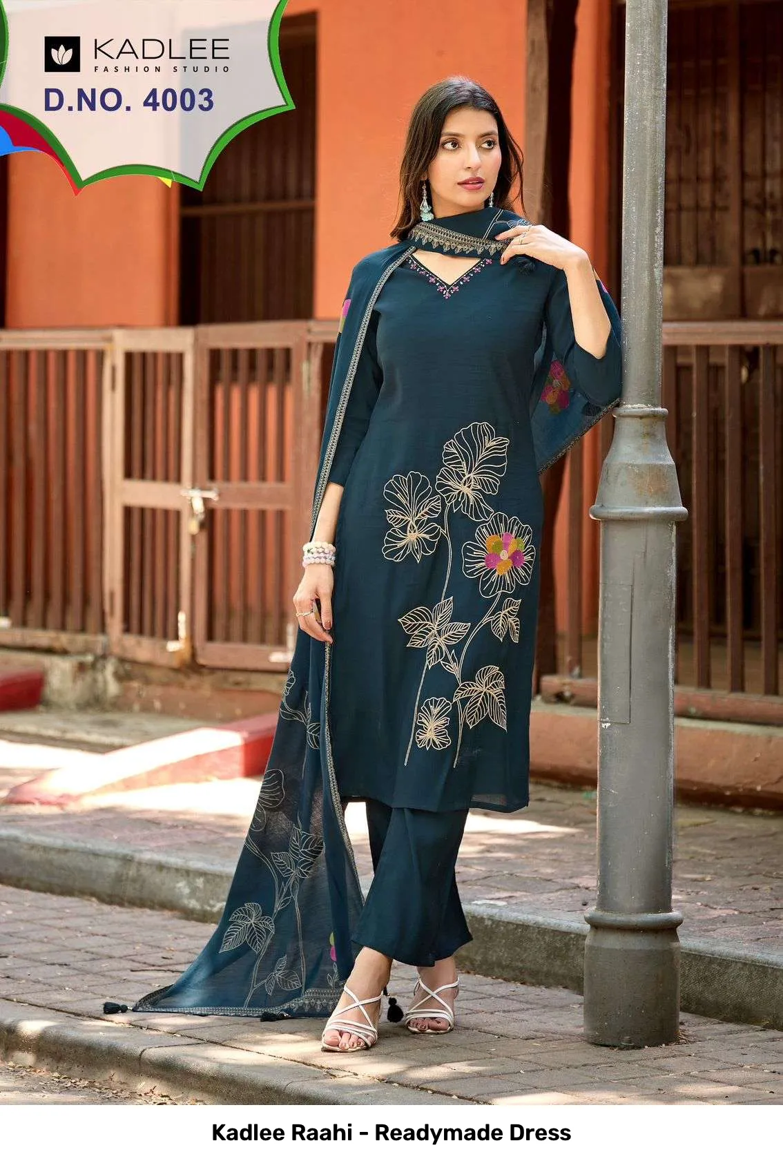 Kadlee Raahi - Readymade Dress — Wholesale Readymade Suit, Kadlee wholesale from Surat — view 5