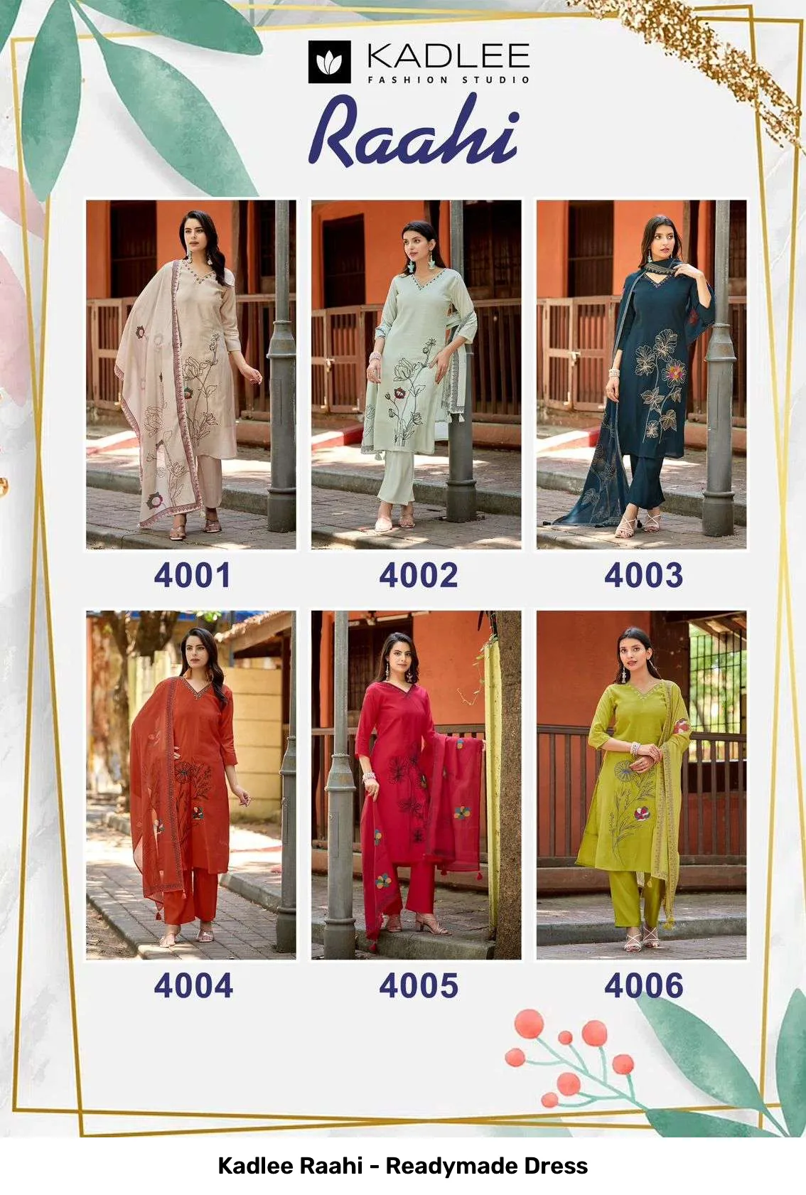Kadlee Raahi - Readymade Dress — Wholesale Readymade Suit, Kadlee wholesale from Surat — view 8