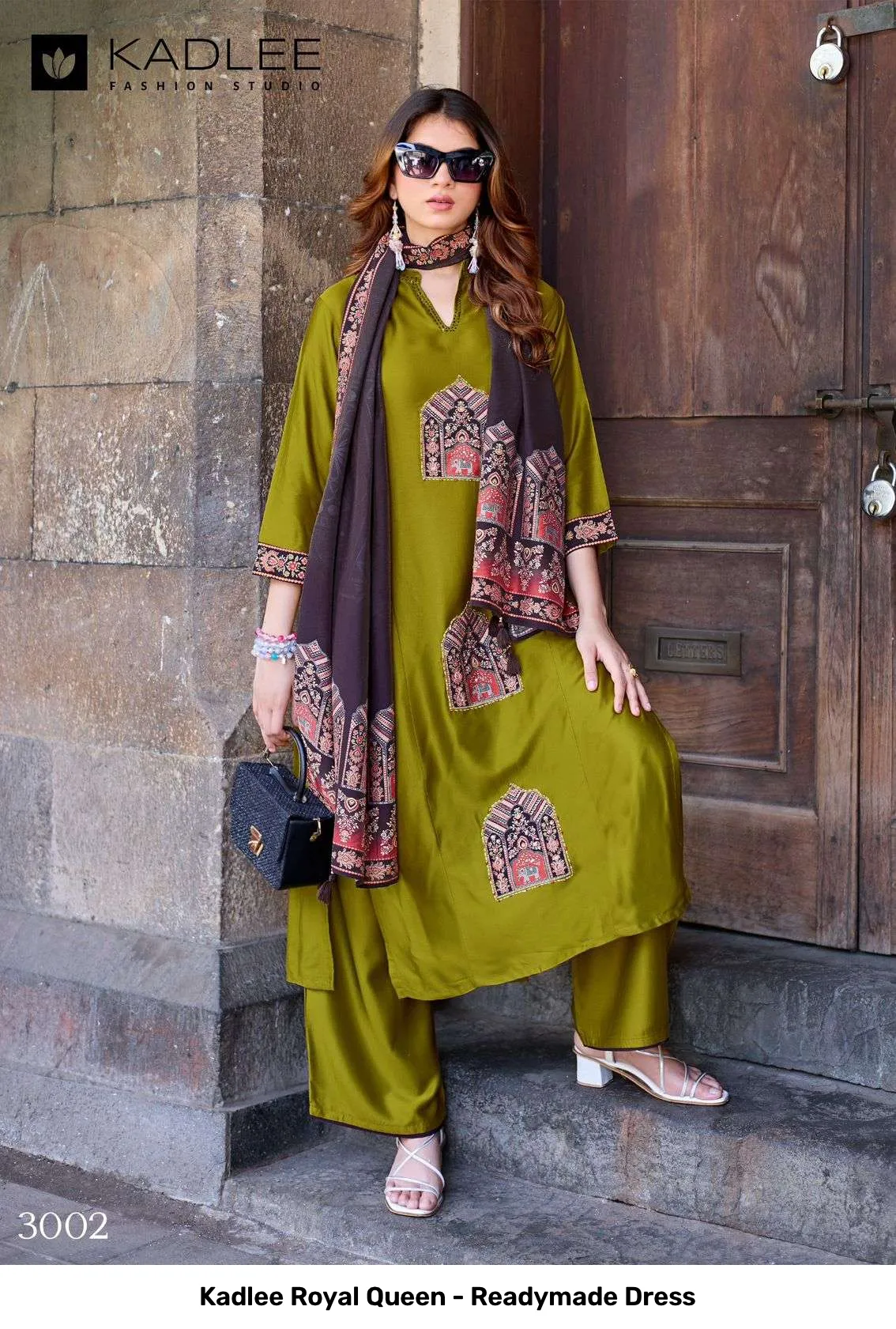 Kadlee Royal Queen - Readymade Dress — Wholesale Readymade Suit, Kadlee wholesale from Surat — Photo 3