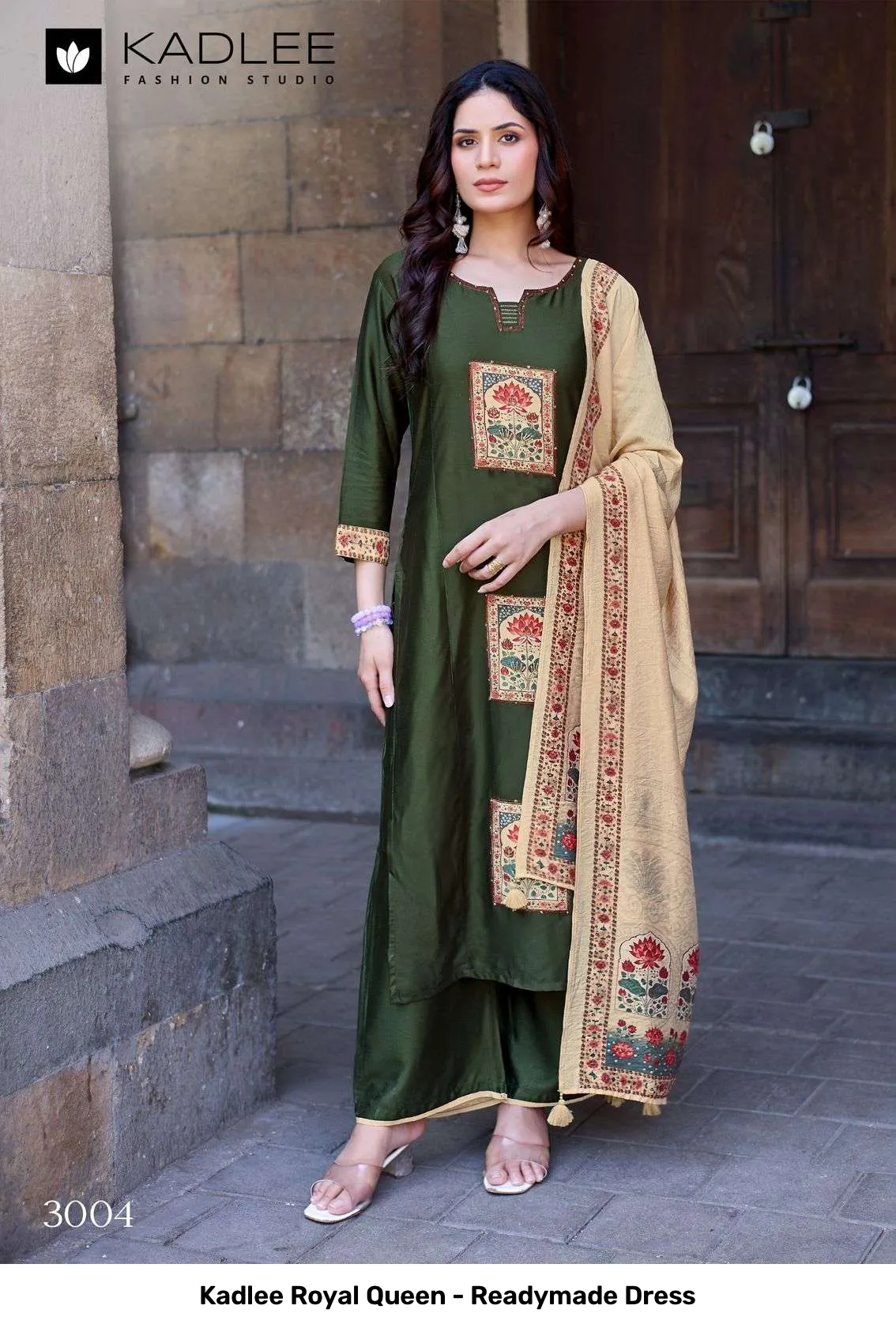 Kadlee Royal Queen - Readymade Dress — Wholesale Readymade Suit, Kadlee wholesale from Surat — Photo 4
