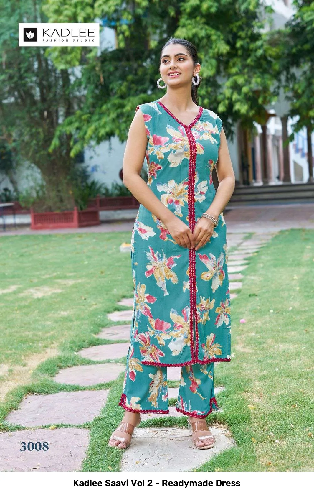 Kadlee Saavi Vol 2 - Readymade Dress — Wholesale Readymade Suit, Kadlee wholesale from Surat — view 3