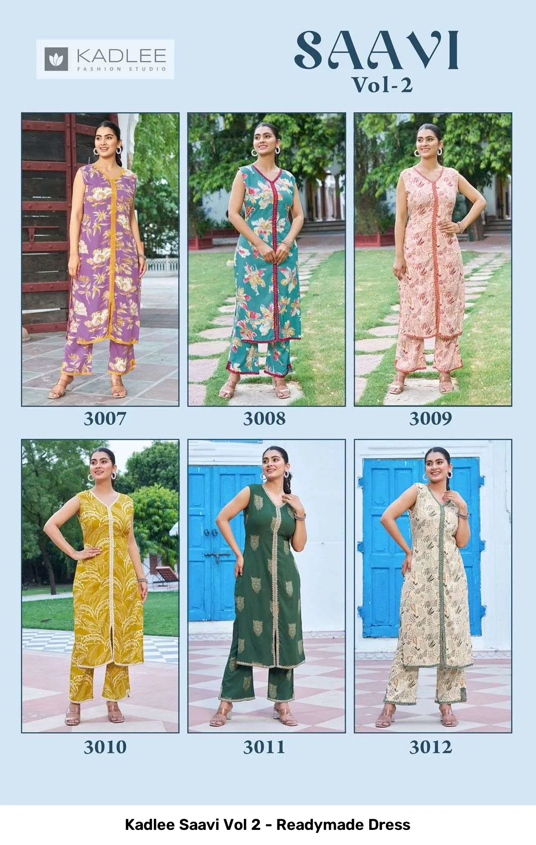 Kadlee Saavi Vol 2 - Readymade Dress — Wholesale Readymade Suit, Kadlee wholesale from Surat — view 7