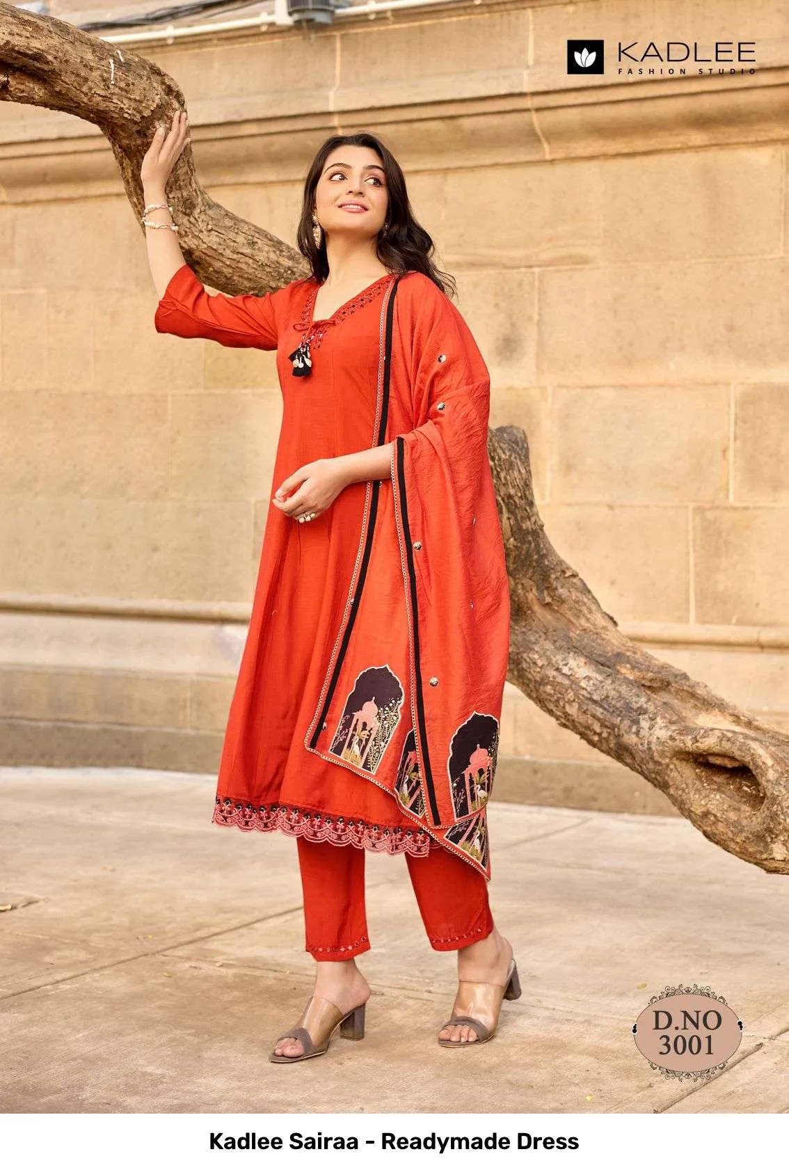 Kadlee Sairaa - Readymade Dress — Wholesale Readymade Suit, Kadlee wholesale from Surat — Photo 2