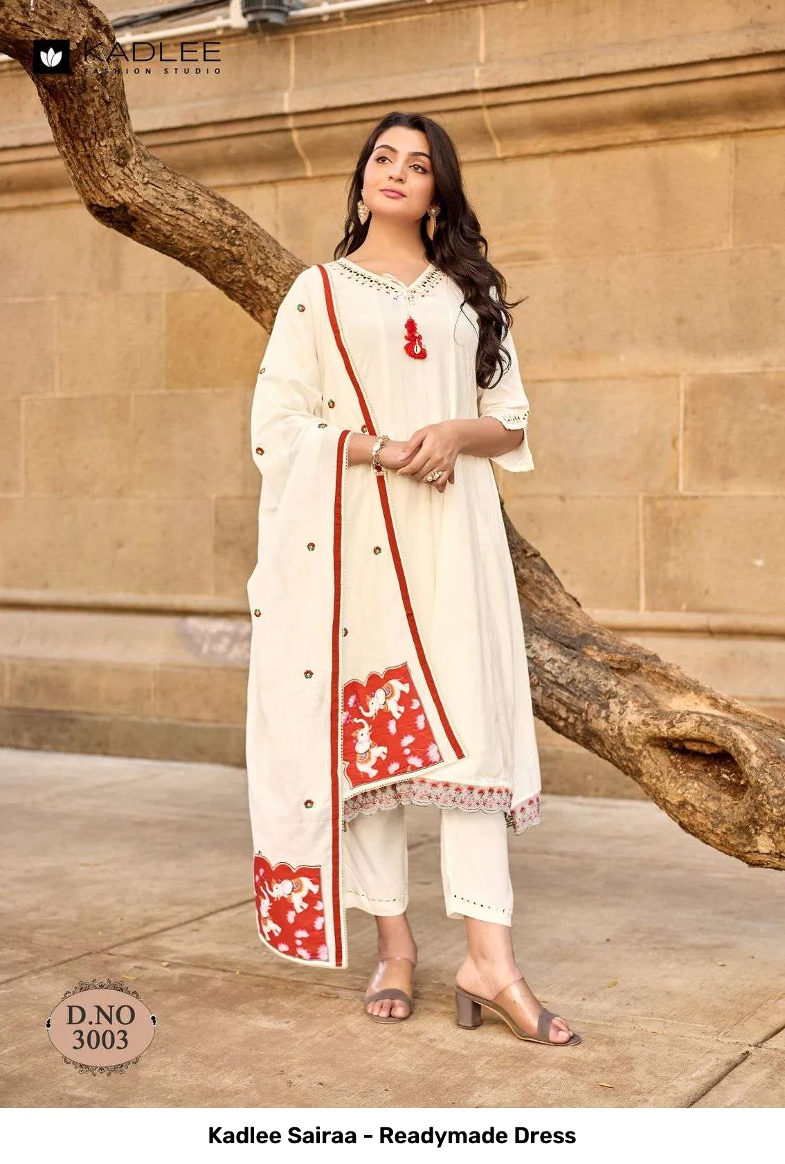 Kadlee Sairaa - Readymade Dress — Wholesale Readymade Suit, Kadlee wholesale from Surat — Photo 3