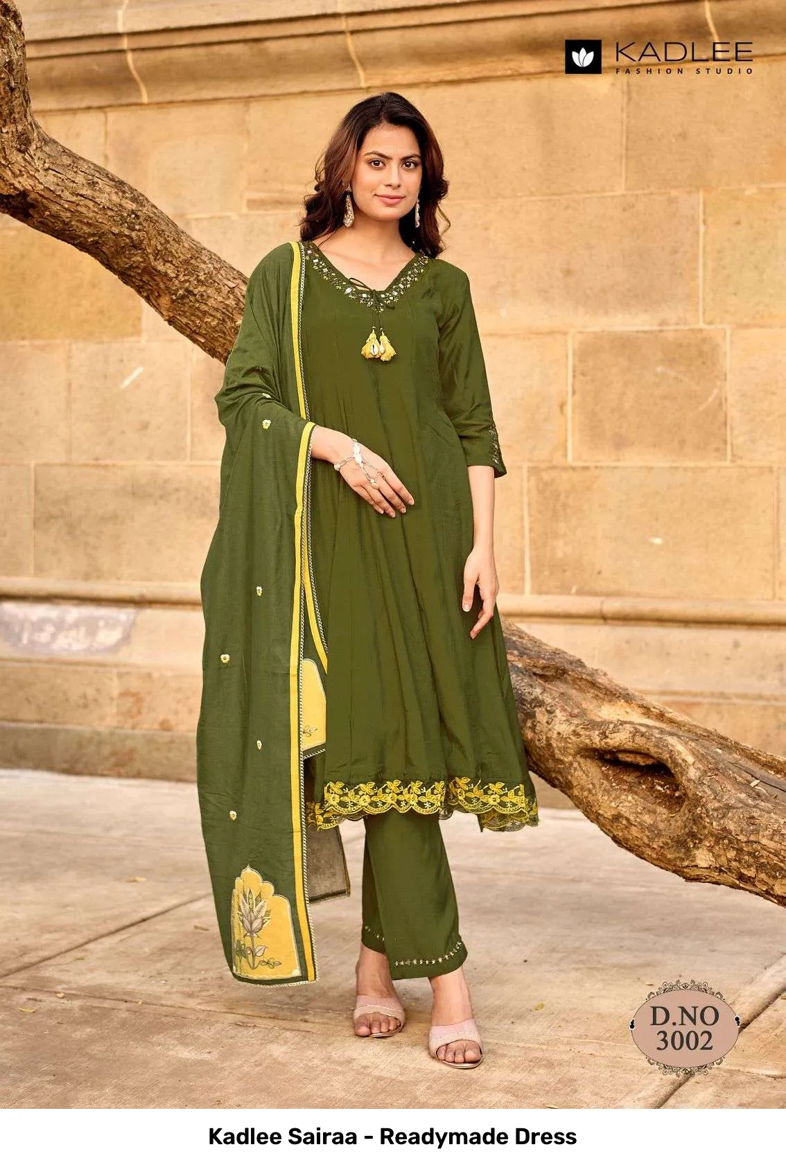 Kadlee Sairaa - Readymade Dress — Wholesale Readymade Suit, Kadlee wholesale from Surat — Photo 4