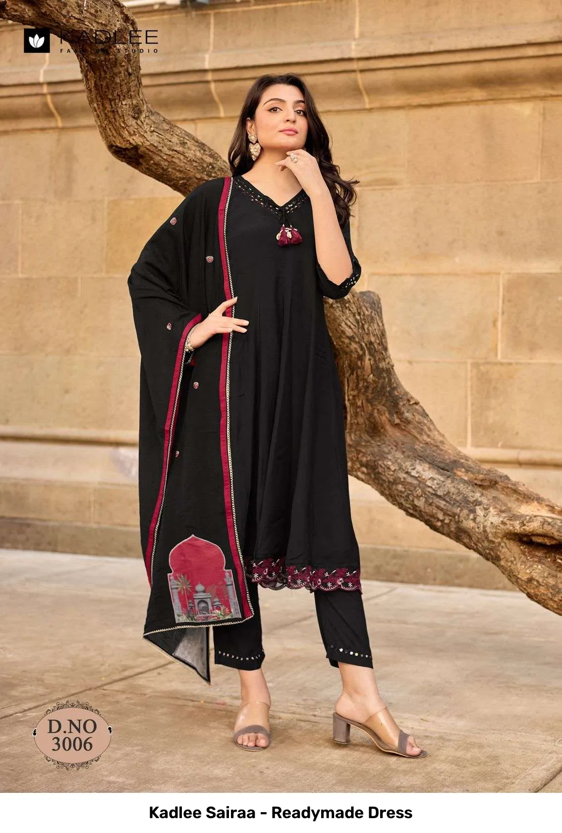 Kadlee Sairaa - Readymade Dress — Wholesale Readymade Suit, Kadlee wholesale from Surat — Photo 7