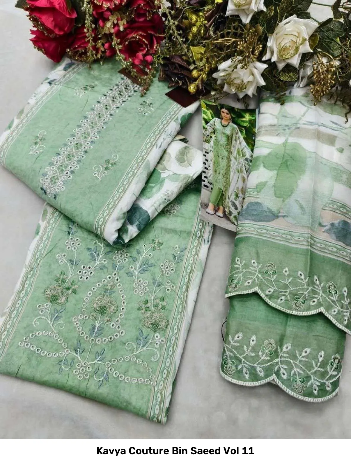 Kavya Couture Bin Saeed Vol 11 — Wholesale Salwar Suits, Kavya wholesale from Surat — Photo 15