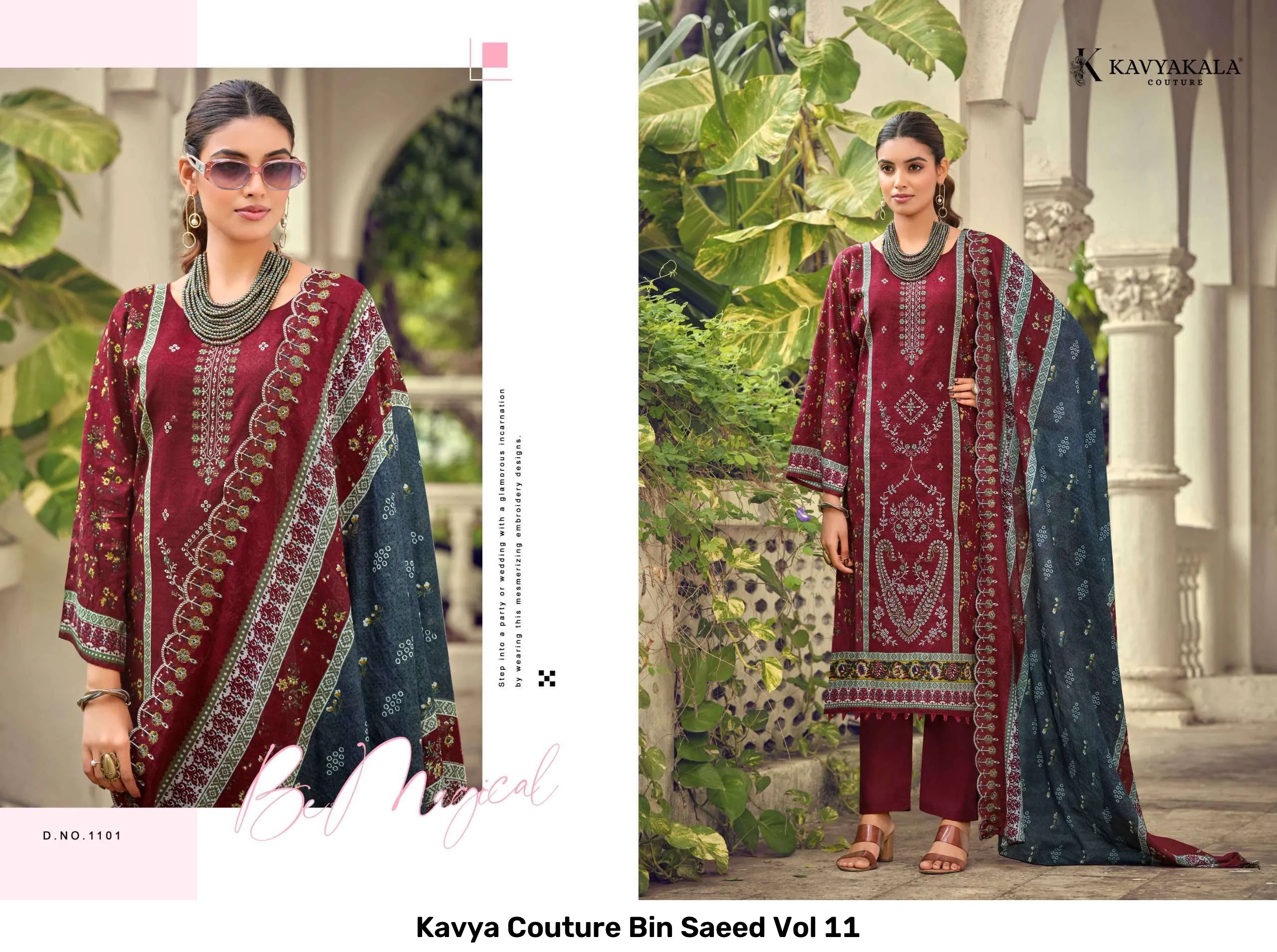 Kavya Couture Bin Saeed Vol 11 — Wholesale Salwar Suits, Kavya wholesale from Surat — Photo 16