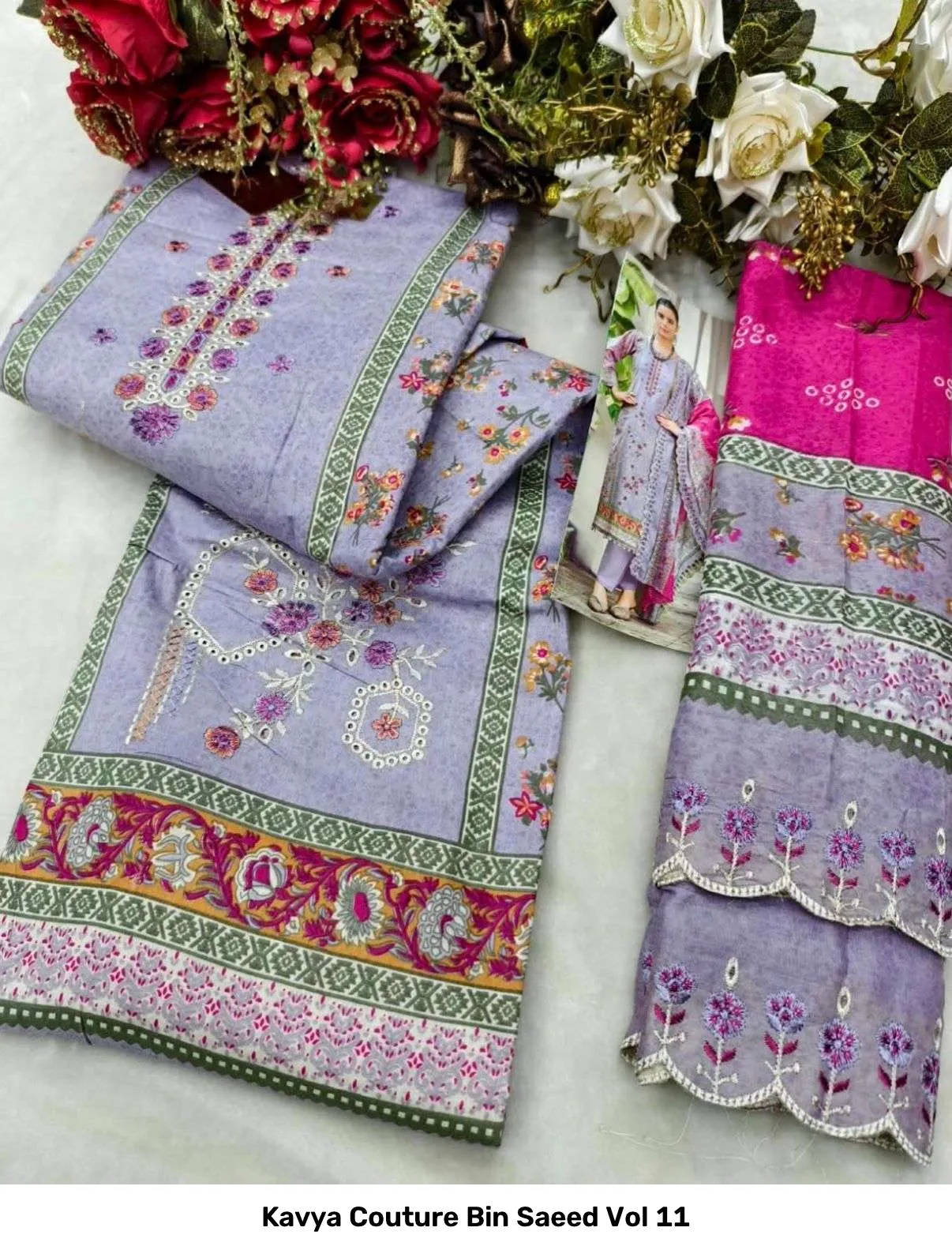 Kavya Couture Bin Saeed Vol 11 — Wholesale Salwar Suits, Kavya wholesale from Surat — Photo 5