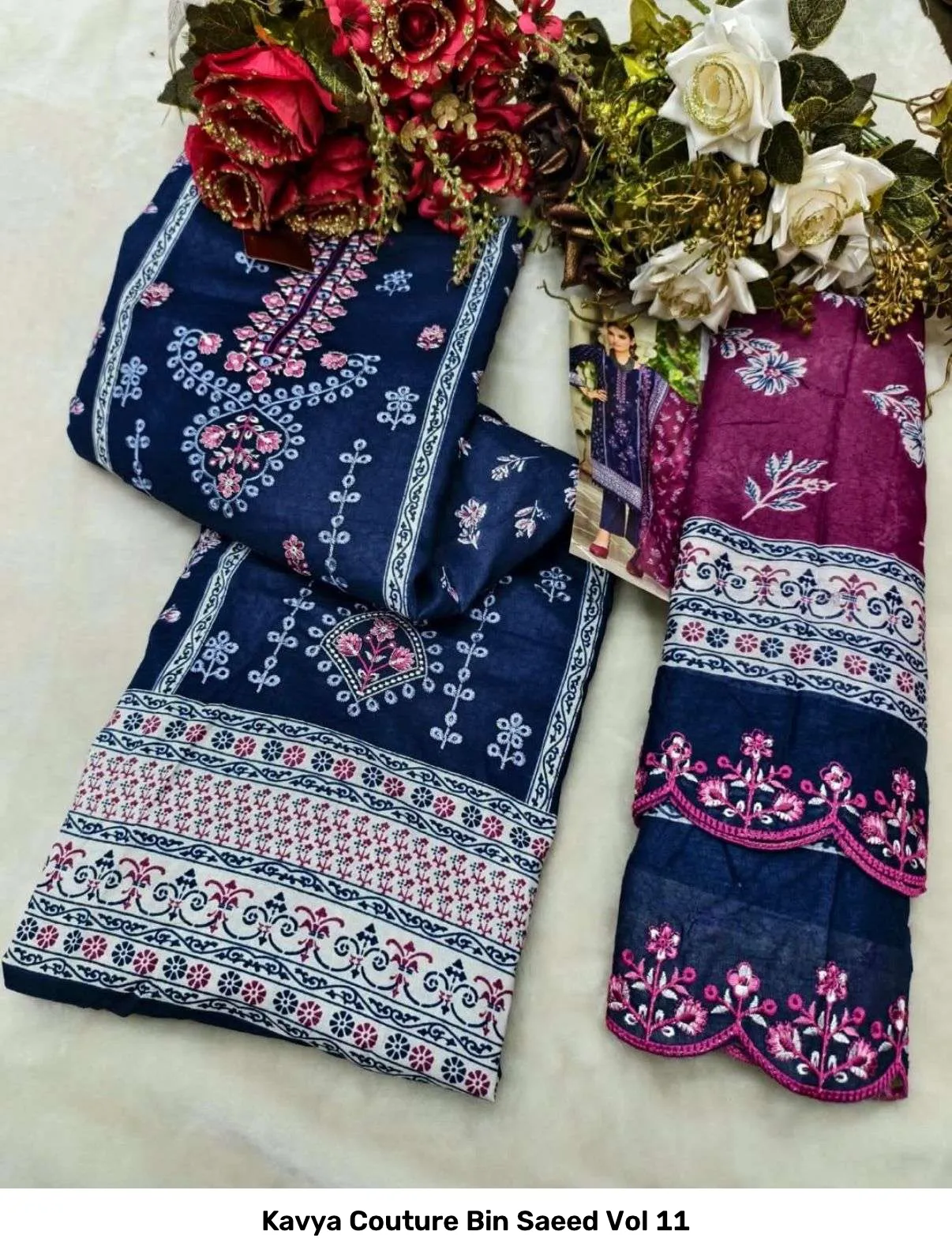 Kavya Couture Bin Saeed Vol 11 — Wholesale Salwar Suits, Kavya wholesale from Surat — Photo 9