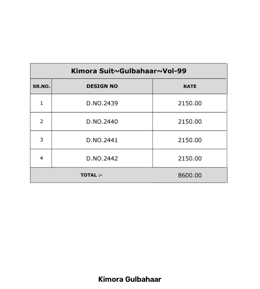 Kimora Gulbahaar — Wholesale Salwar Suits, Kimora wholesale from Surat — Photo 8
