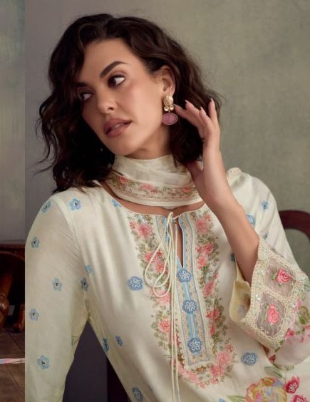 Kimora Heer Jazz Maslin Vol 263 Muslin Digital Print Embroidered Salwar Kameez Catalog
