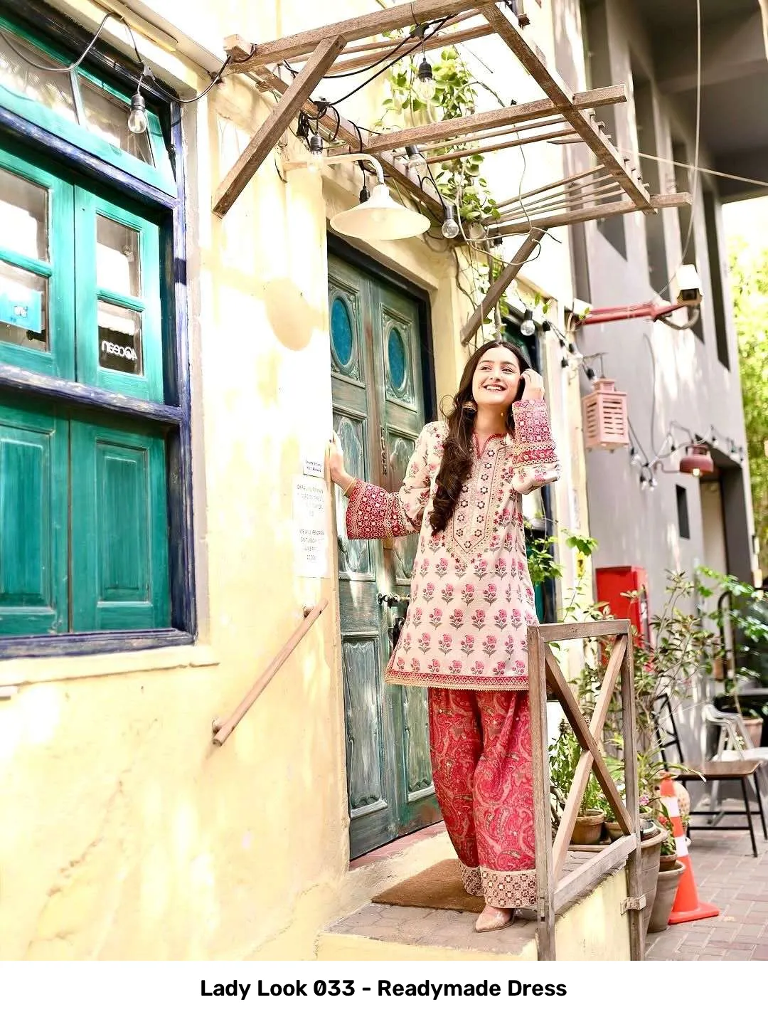 Lady Look 033 - Readymade Dress — Wholesale Readymade Suit, Vinayak Enterprise wholesale from Surat — Photo 3