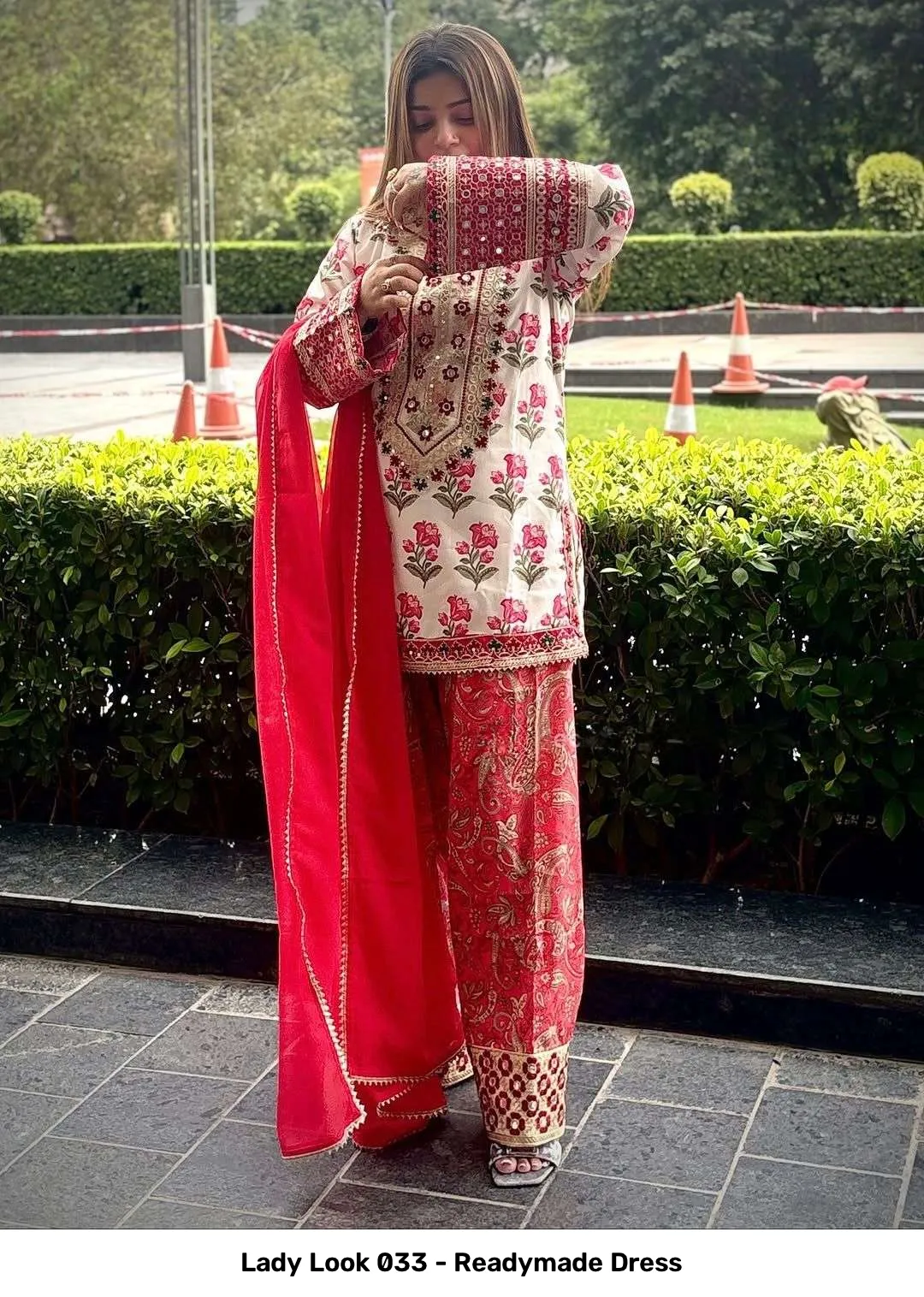 Lady Look 033 - Readymade Dress — Wholesale Readymade Suit, Vinayak Enterprise wholesale from Surat — Photo 4