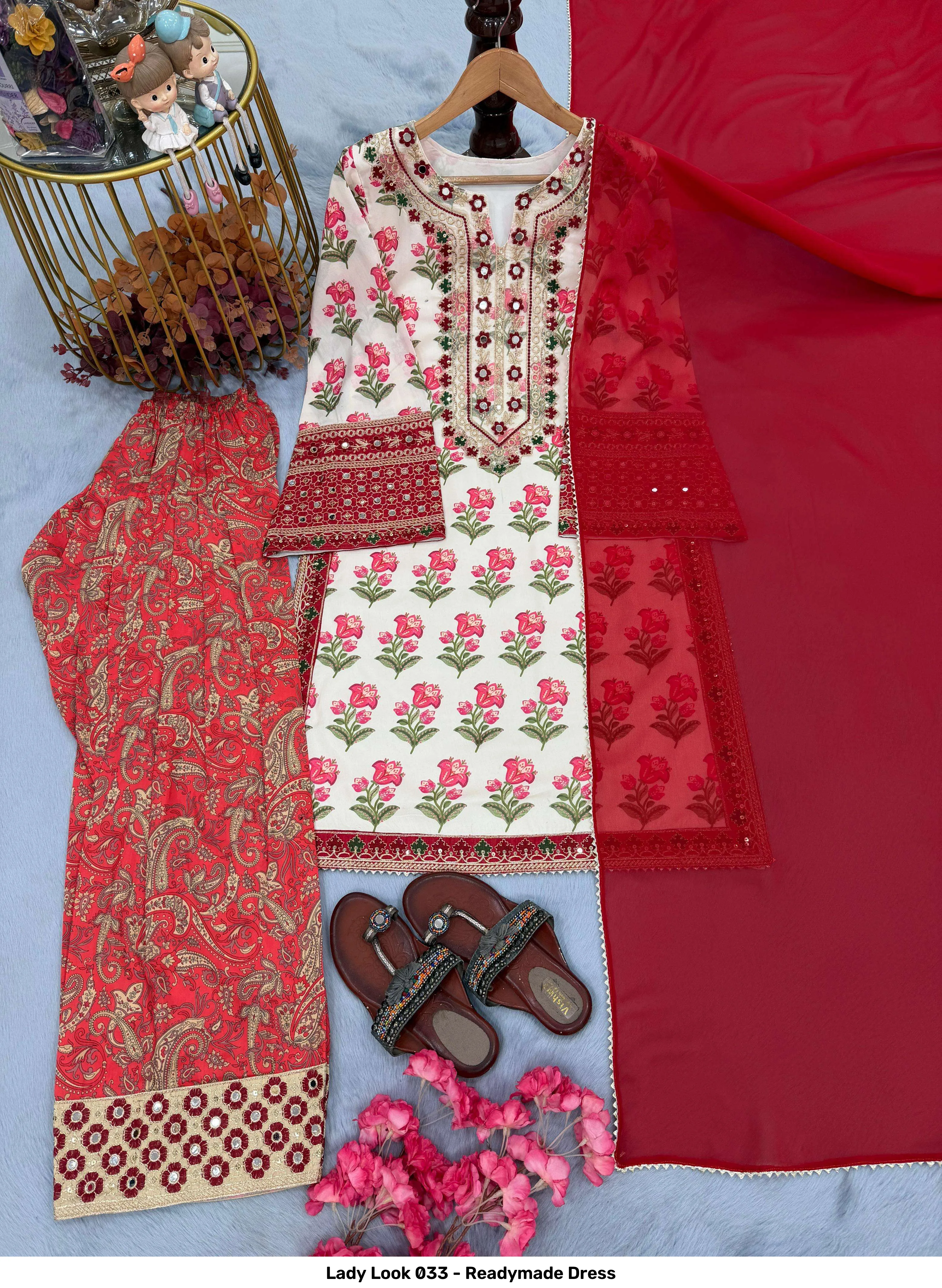 Lady Look 033 - Readymade Dress — Wholesale Readymade Suit, Vinayak Enterprise wholesale from Surat — Photo 5