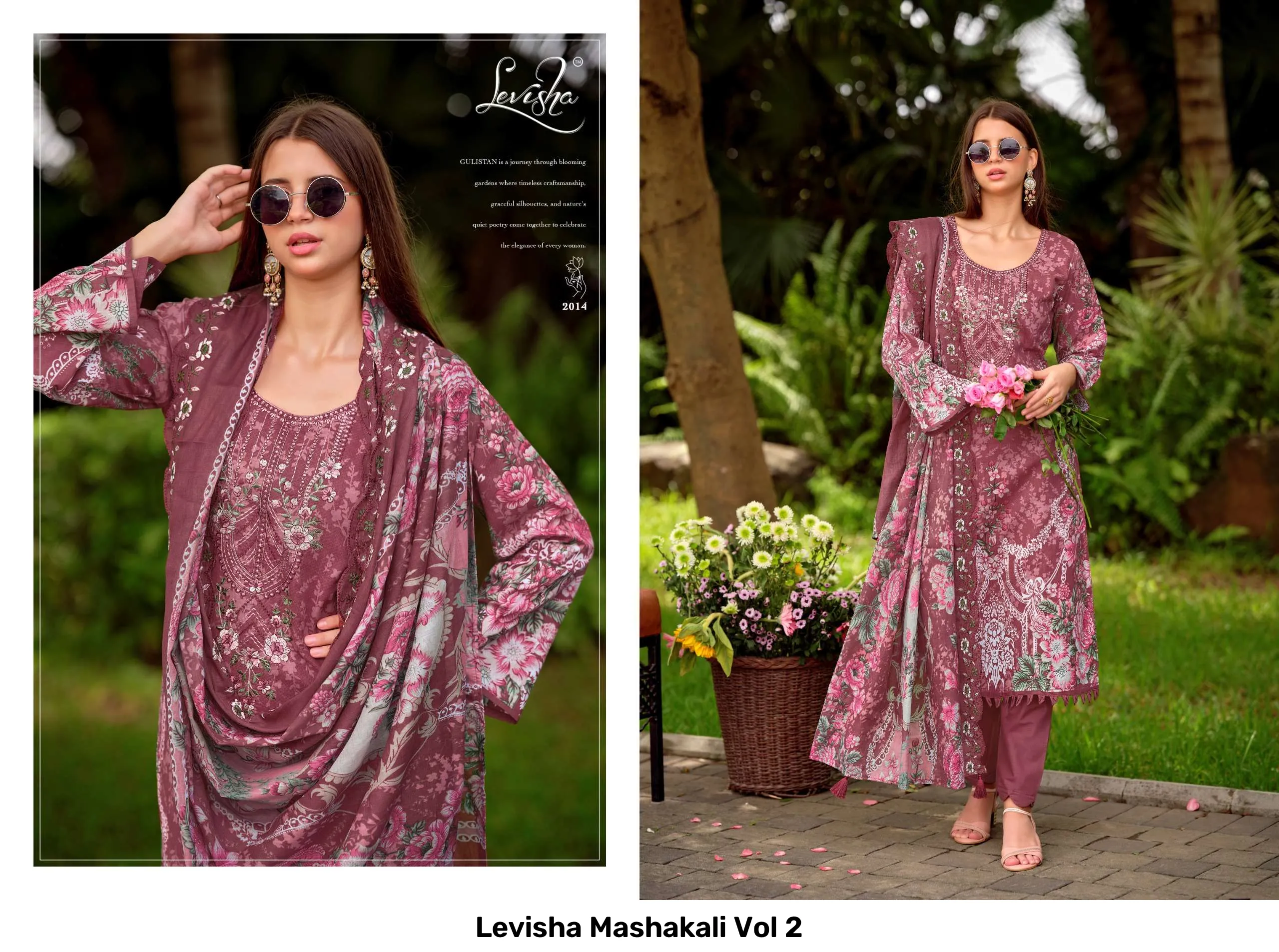Levisha Mashakali Vol 2 — Wholesale Salwar Suits, Levisha wholesale from Surat — view 3