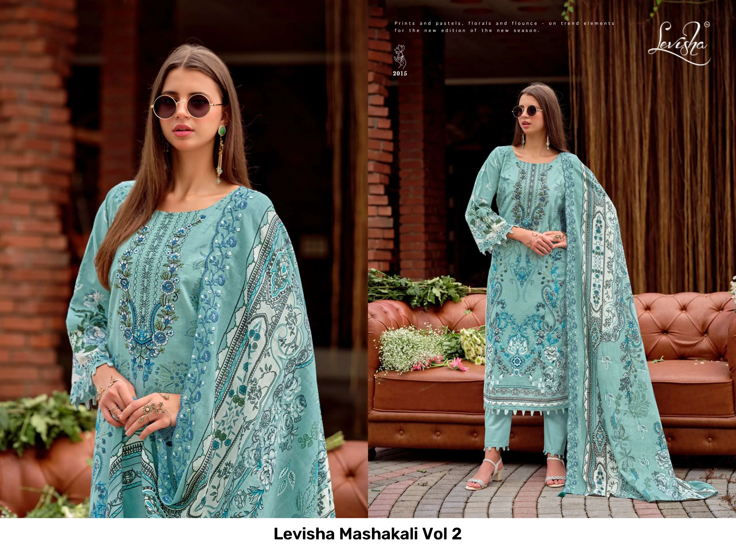 Levisha Mashakali Vol 2 — Wholesale Salwar Suits, Levisha wholesale from Surat — view 4